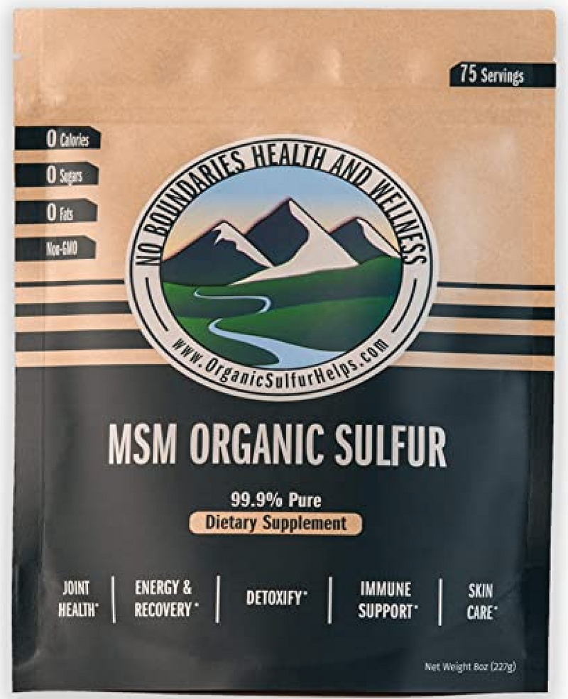 MSM Organic Sulfur