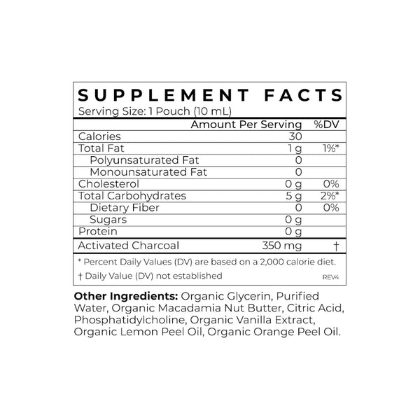 Activated Charcoal Packets