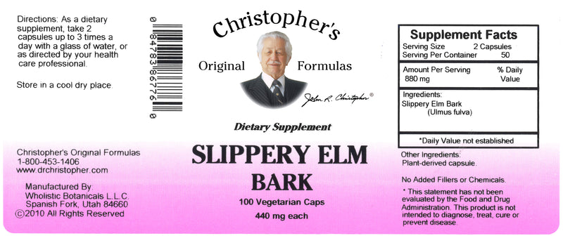 Slippery Elm Bark