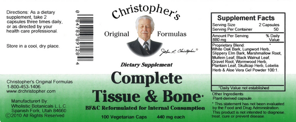Complete Tissue & Bone
