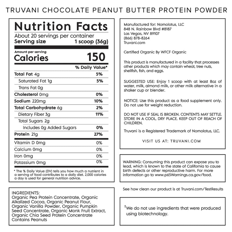 Truvani Plant Protein