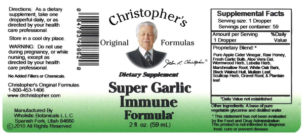 Christopher's Super Garlic Immune