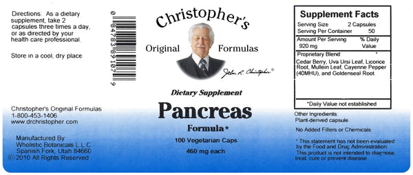 Christopher's Pancreas